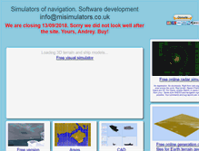 Tablet Screenshot of misimulators.co.uk